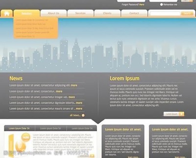 數碼產品銷售網站網頁設計模板圖片精選